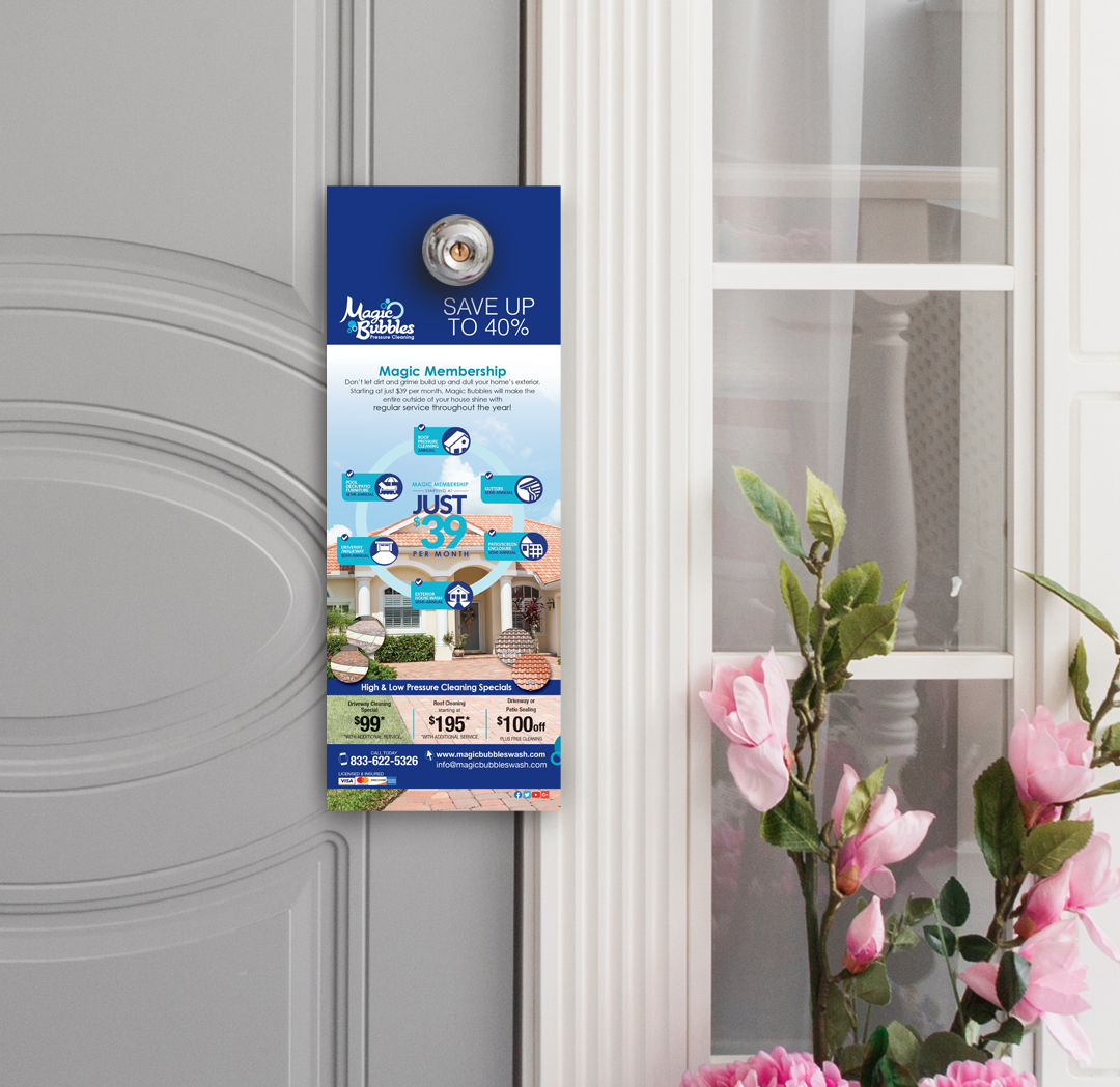 Door Hangers - 3.5" x 8.5"