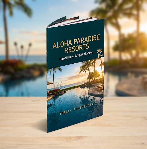 12 Page Booklet - 8.5" x 5.5"